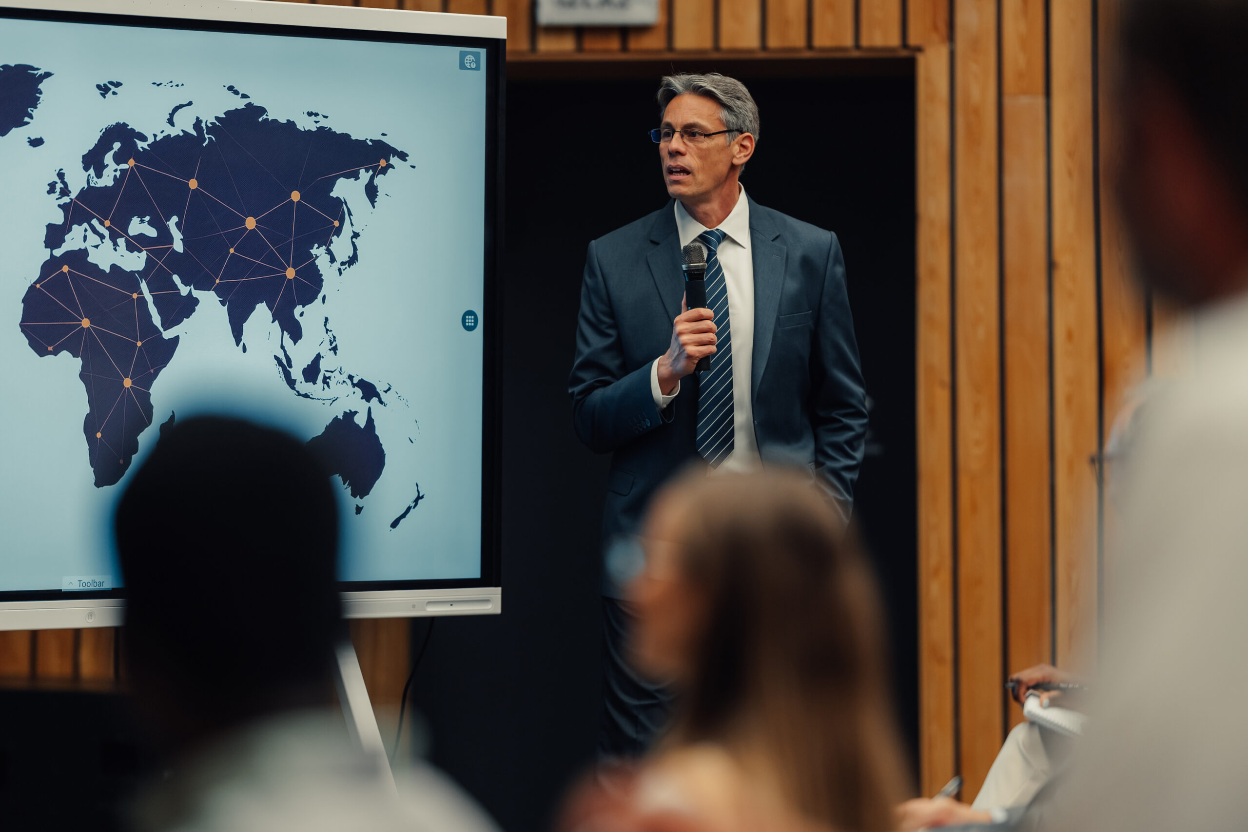 Swiss education global strategy presentation for international development and advisory projects