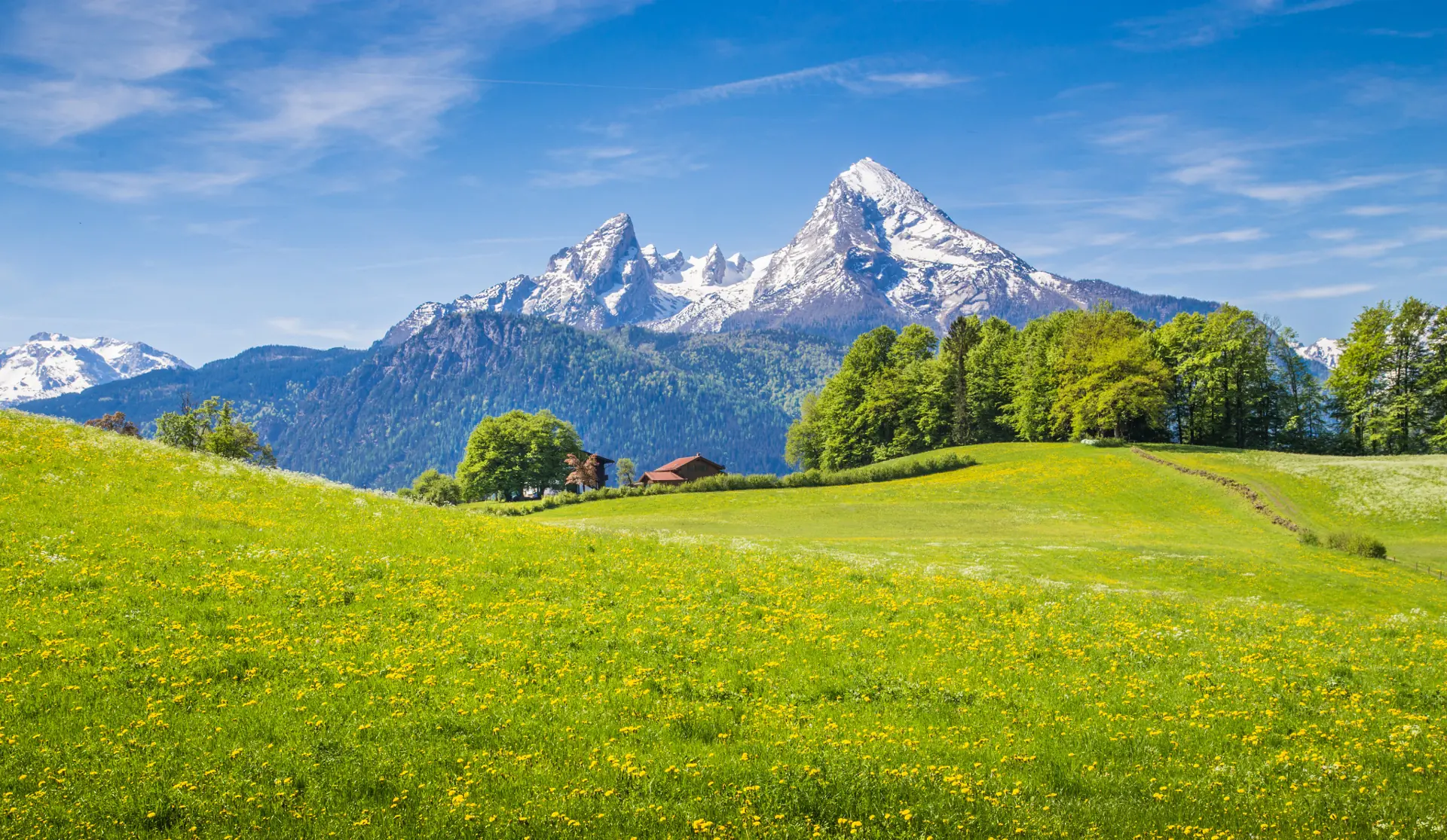 Swiss education landscape in Switzerland with alpine mountains representing Swiss boarding schools environment