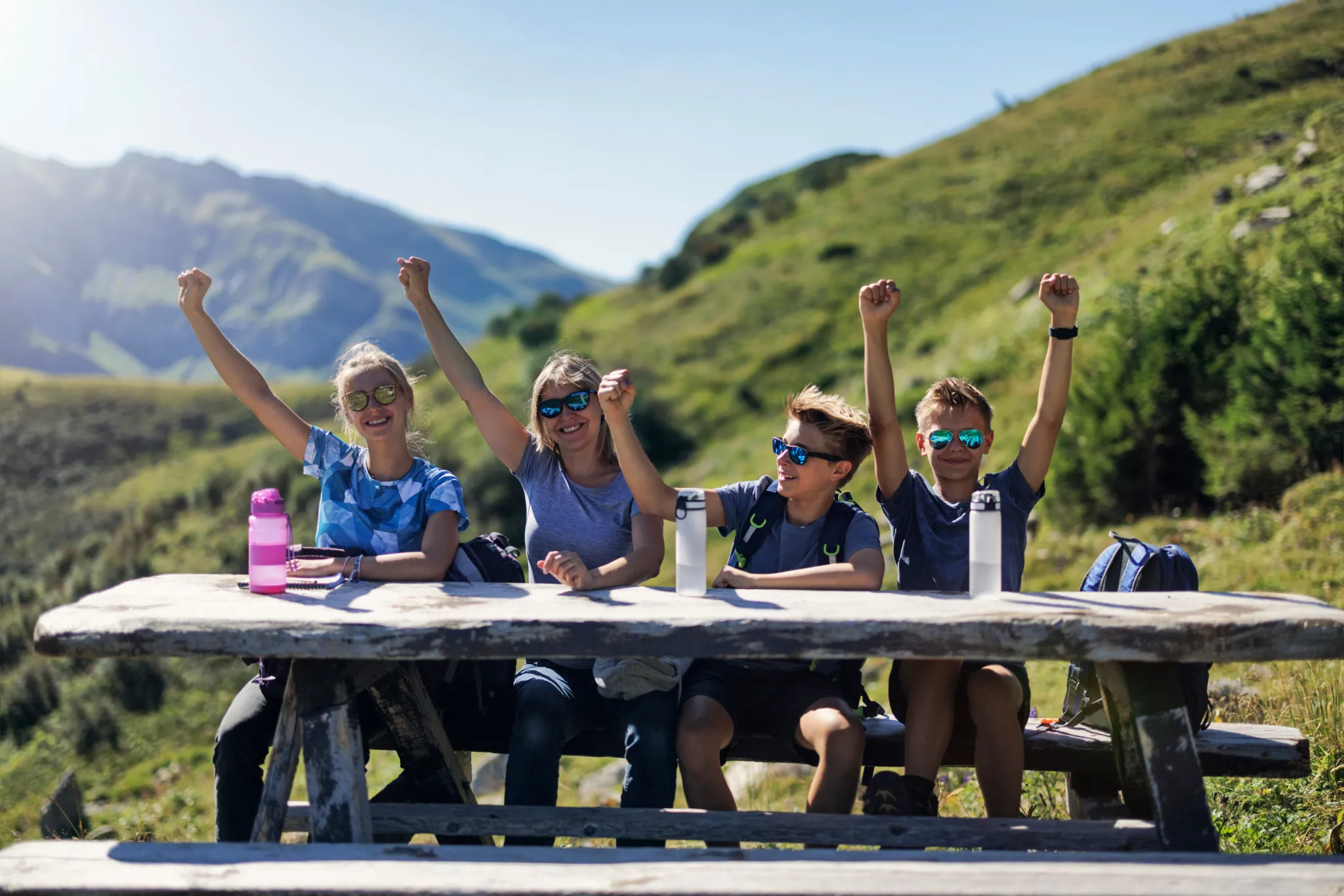 Swiss summer and winter camps Switzerland students mountain outdoor experience