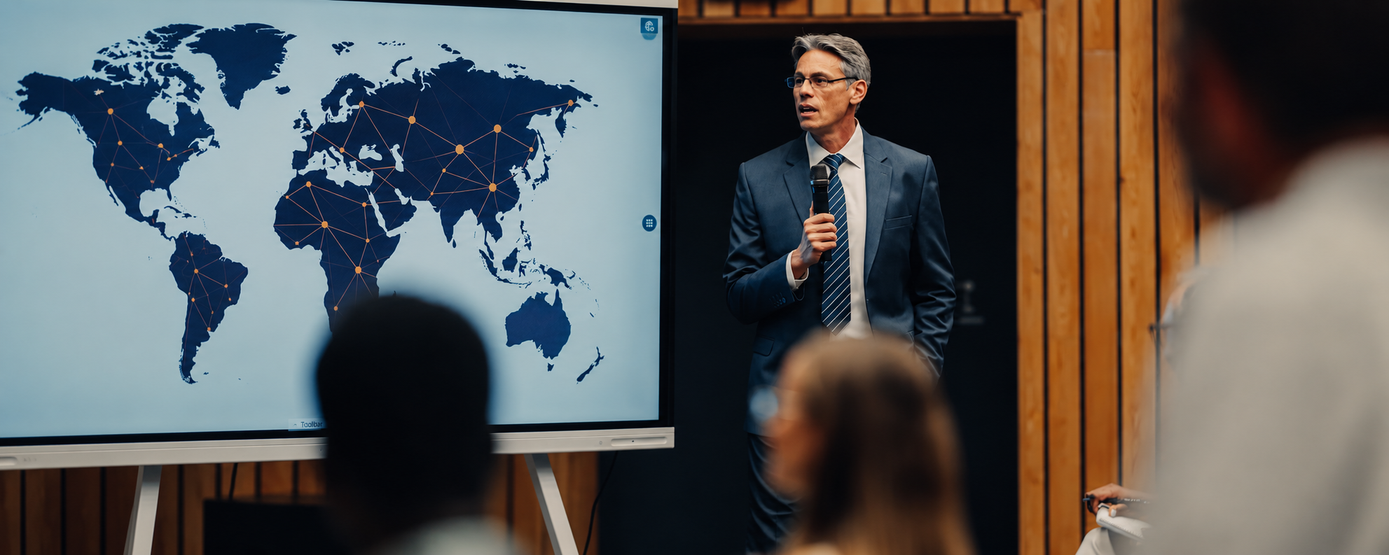 Swiss education global strategy presentation for international development and advisory projects